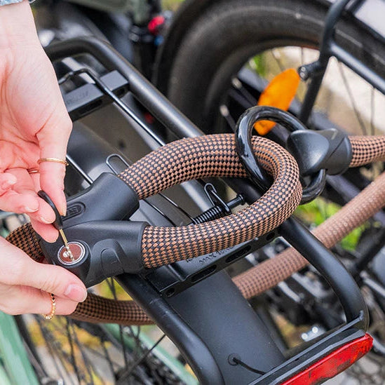 ABUS INFINITY LOOP 1806 Černý řetězový zámek