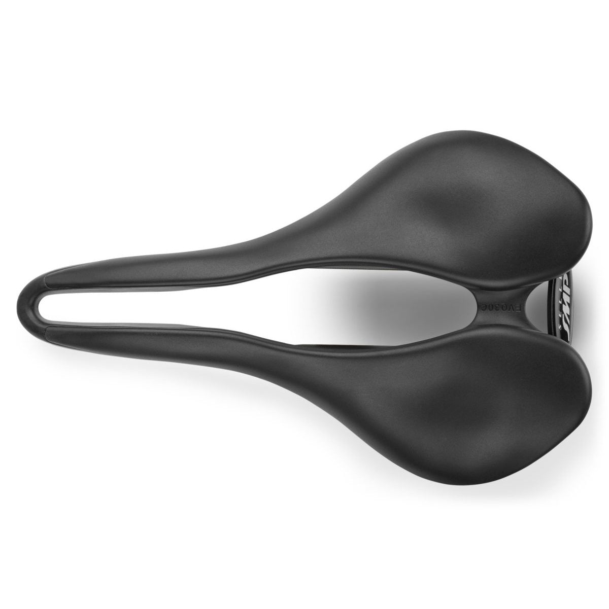 SMP EVO30C Sedlo 150 mm široké černé kolejnice z nerezové oceli