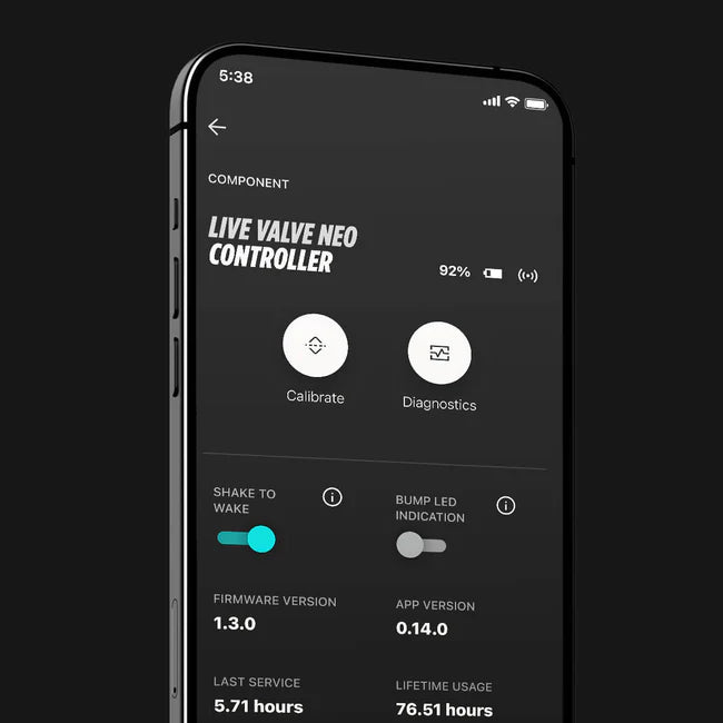 FOX DHX Live Valve Neo Spring Shock Trunnion 2026