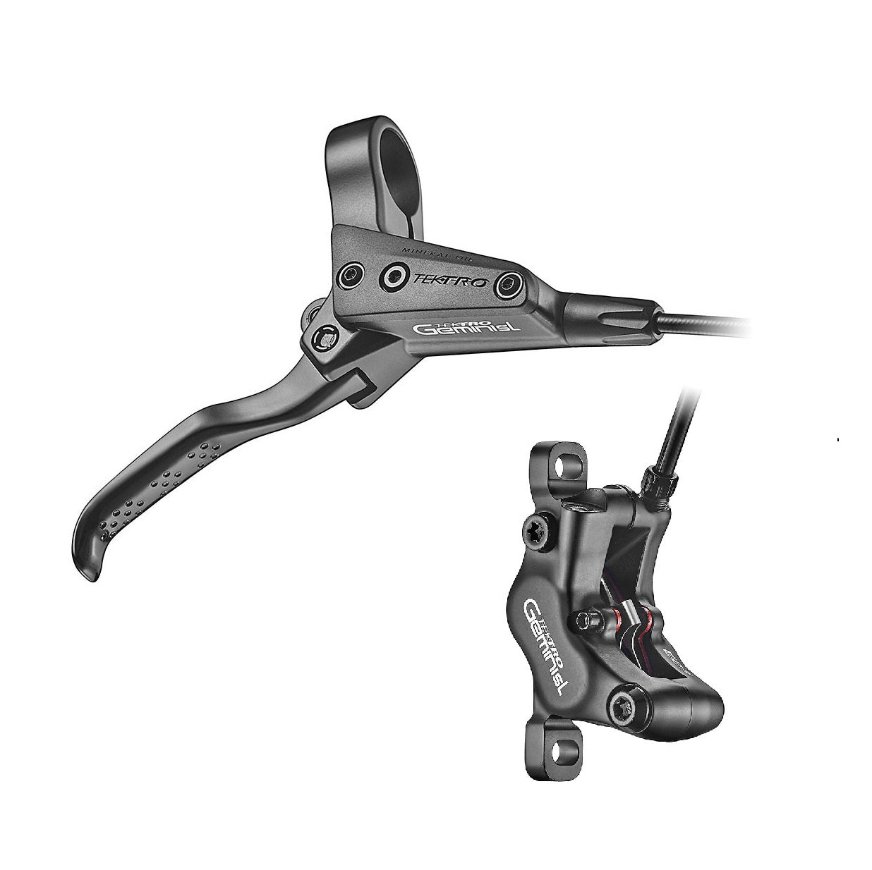 Front brake TEKTRO GEMINI 4P HD-M535 E-Bike Black