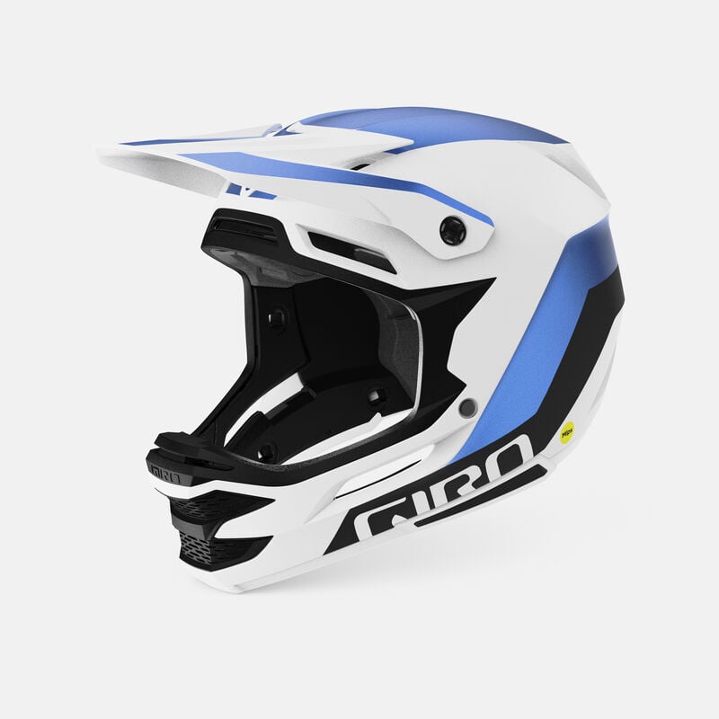 GIRO INSURGENT MIPS MTB přilba matná bílá/modrá