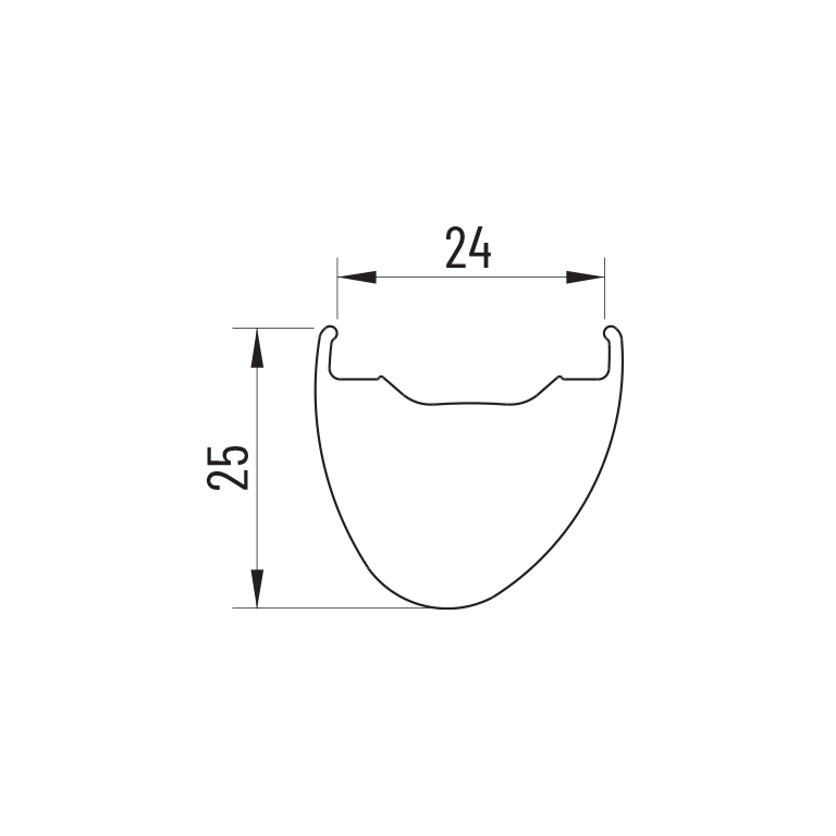 Pair of MICHE GRAFF Tubeless Ready Wheels (Center Lock)