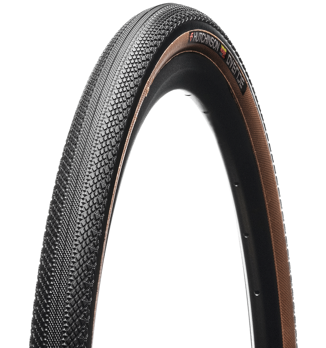 Pneumatika HUTCHINSON OVERIDE 700x45c Hardskin Tubeless Ready Beige