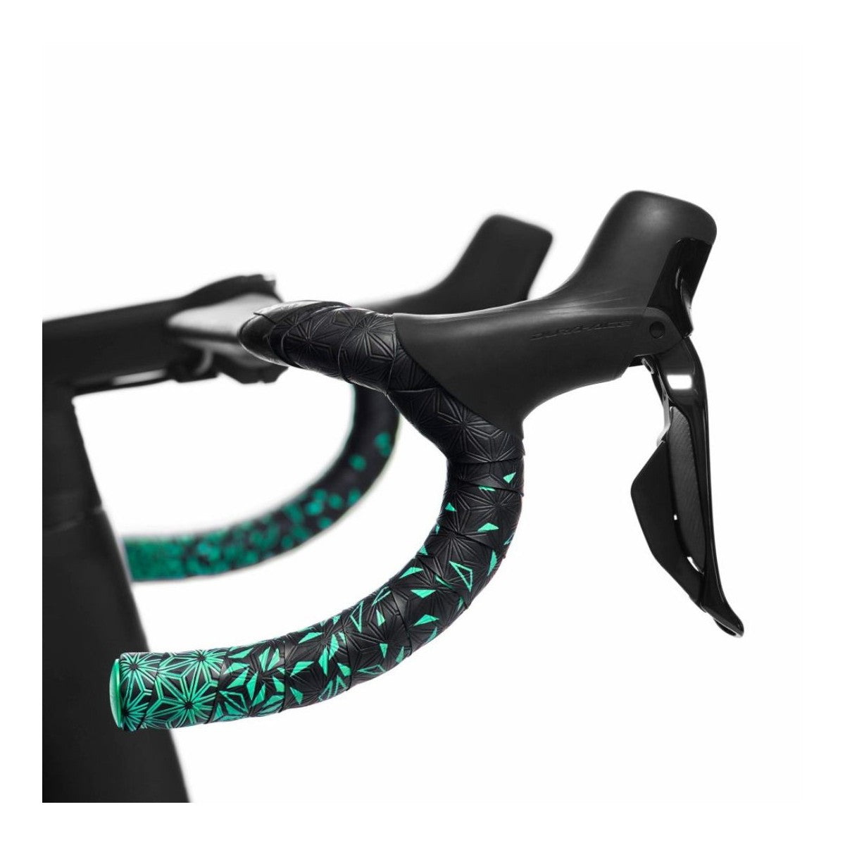 SUPACAZ SUPER STICKY KUSH STAR FADE Bar tape Black/Turquoise