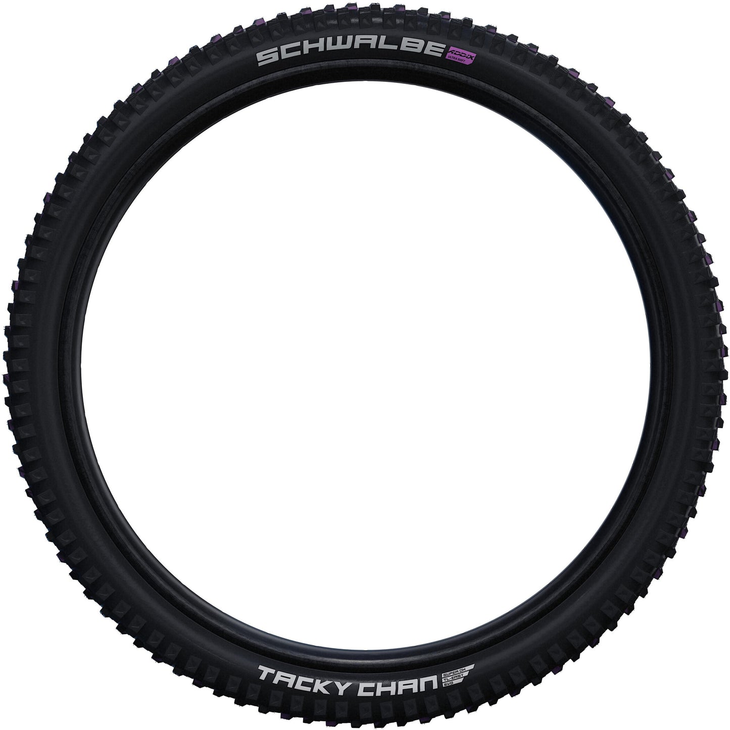 Pneumatika SCHWALBE TACKY CHAN 29x2.40 ADDIX ULTRASOFT SUPERDOWNHILL Tubeless Ready Soft Black