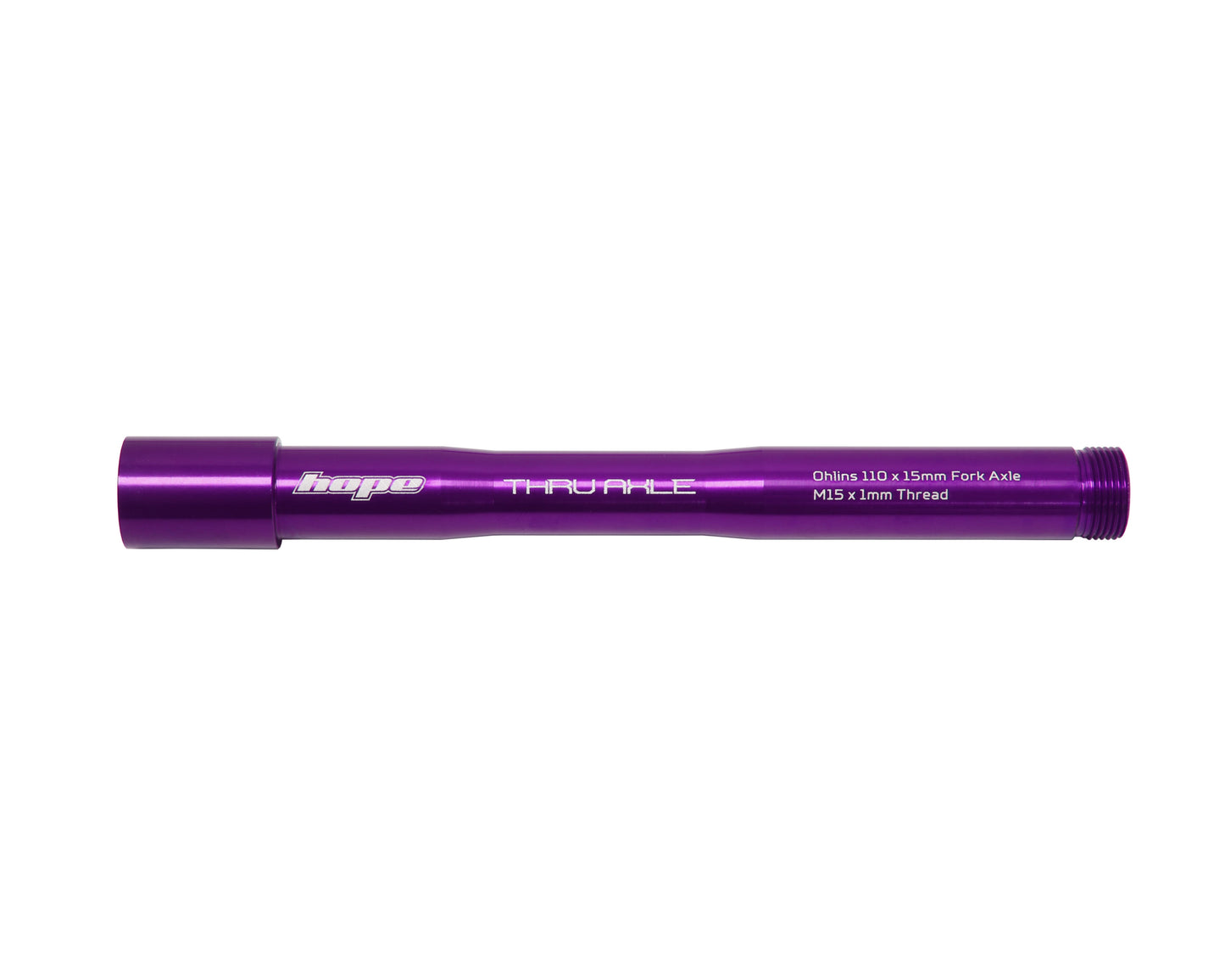 Náprava předního kola HOPE pro vidlice OHLINS RXF34/RXF36/RXF38 fialová