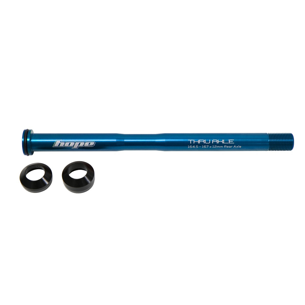 Náprava zadního kola HOPE 164,5-167 mm #HTAR167 Blue