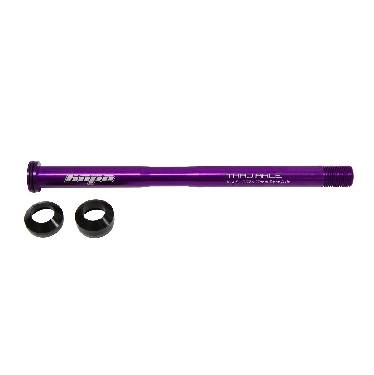 Náprava zadního kola HOPE 164,5-167 mm #HTAR167 Purple