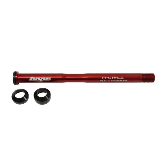 Náprava zadního kola HOPE 164,5-167 mm #HTAR167 Red
