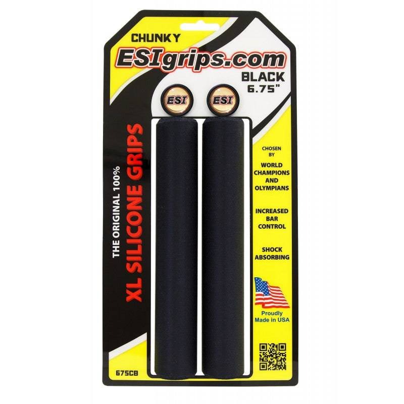 Grips ESI CHUNKY XL 171 mm Black