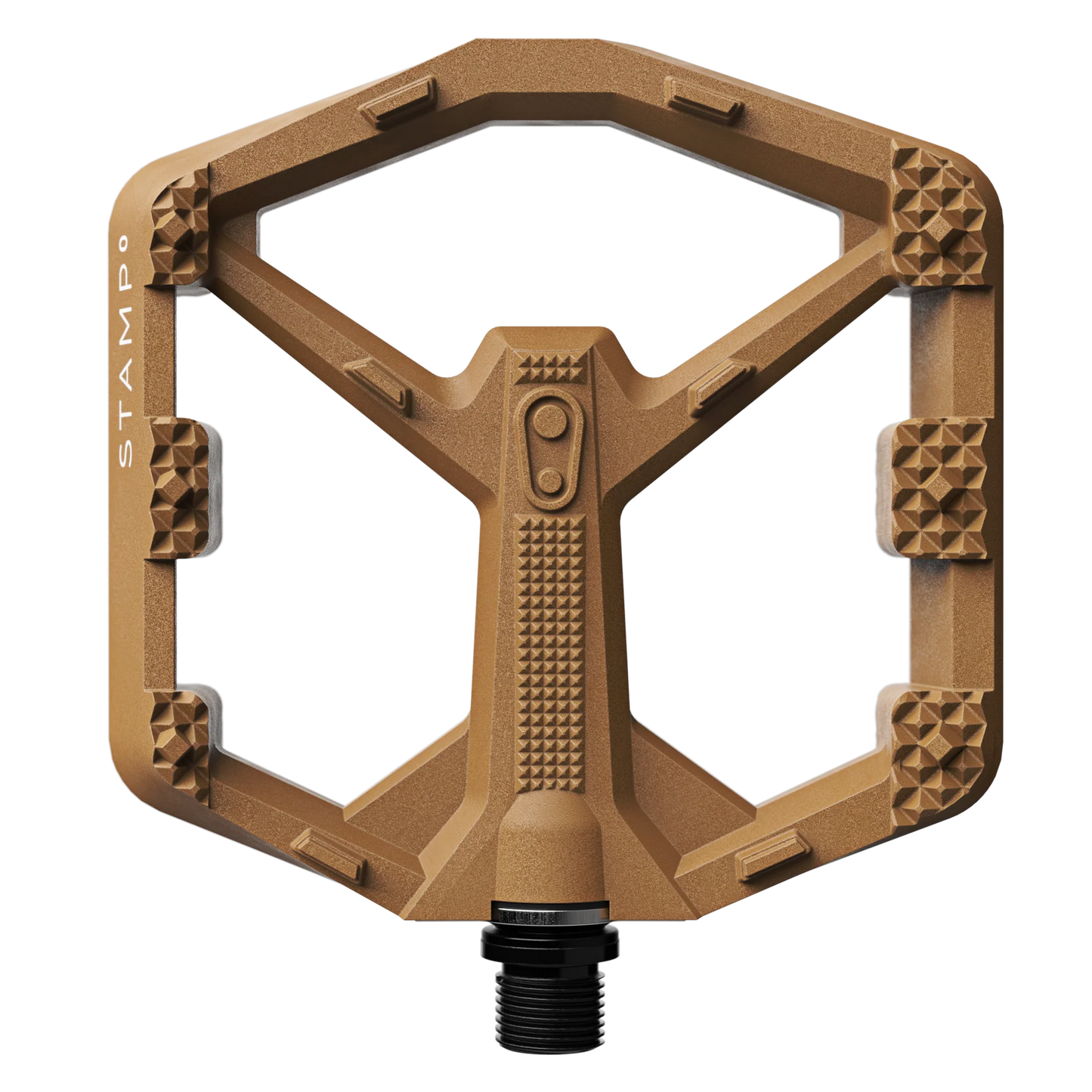 Ploché pedály CRANKBROTHERS STAMP 0 Large Brown