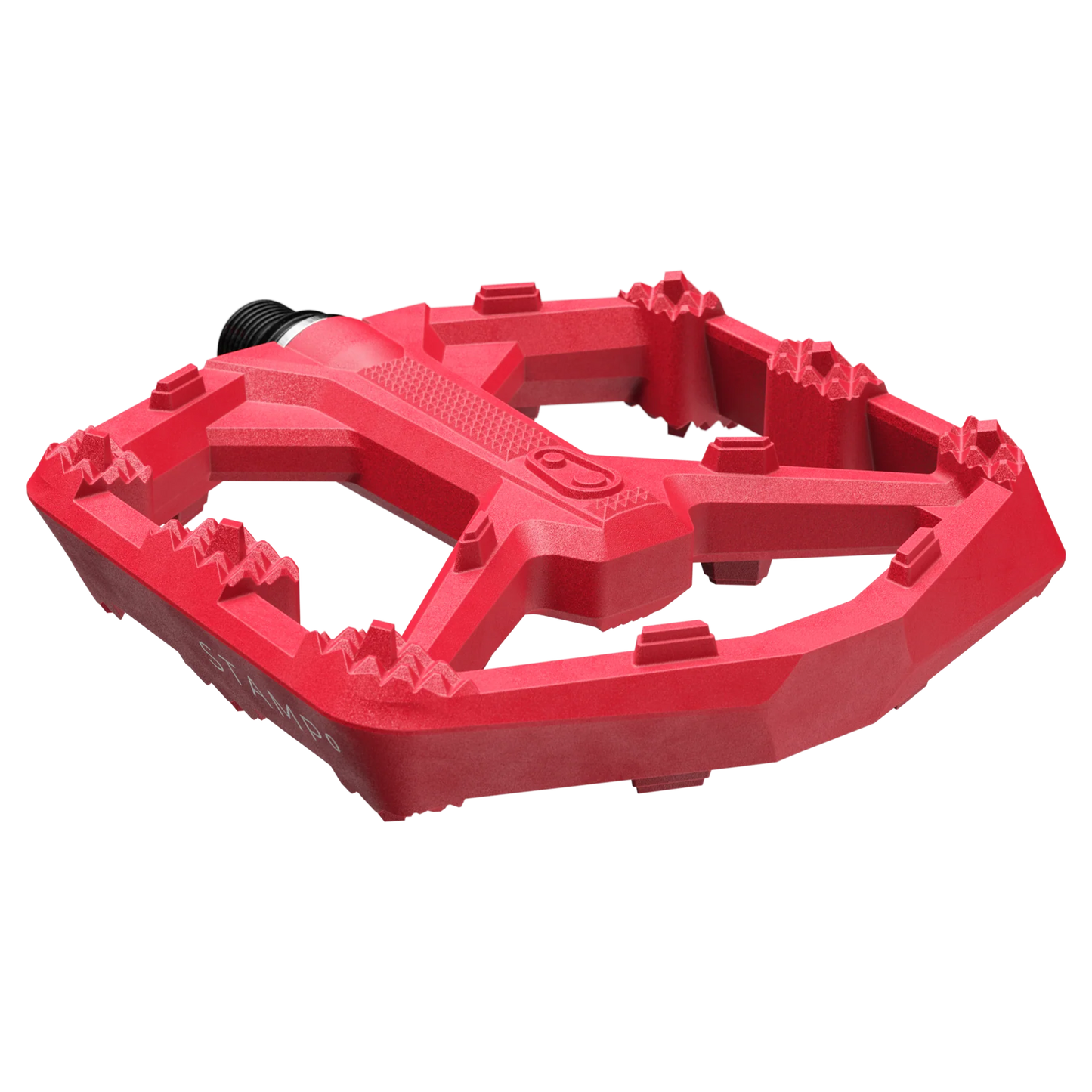 Ploché pedály CRANKBROTHERS STAMP 0 Large Red
