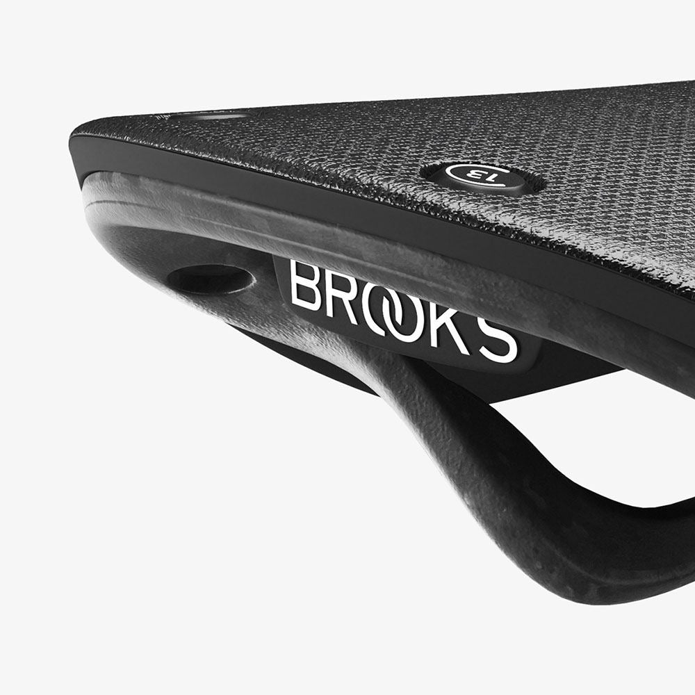 Saddle BROOKS CAMBIUM C13 CARVED 145 mm Black