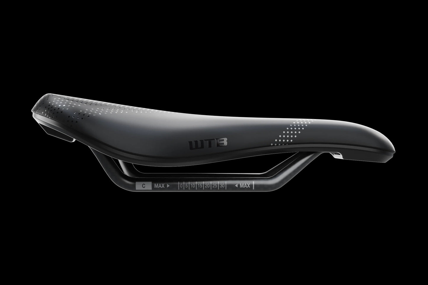 WTB SOLANO SL 142mm Saddle Carbon Rails Black