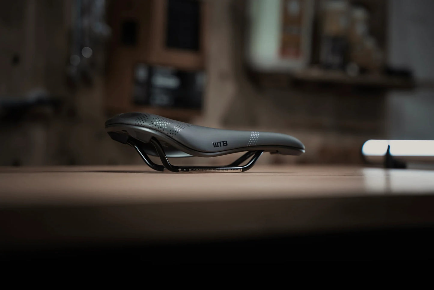 WTB SOLANO SL 157mm Black Titanium Rails Saddle