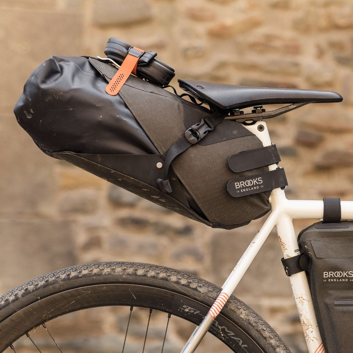 BROOKS SCAPE Saddle Bag Green