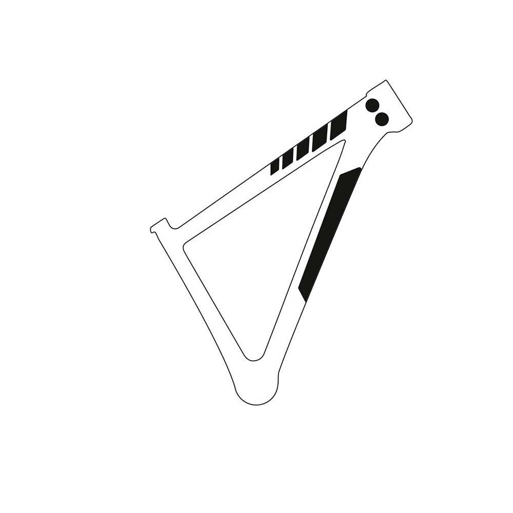 Lepicí chránič rámu ALL MOUNTAIN STYLE BASIC Ape White