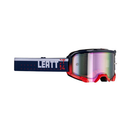 LEATT VELOCITY 4.5 IRIZ Goggle Blue Violet Screen