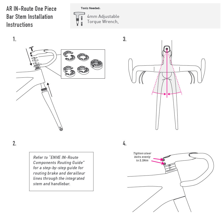 Integrovaná řídítka ENVE SES AR