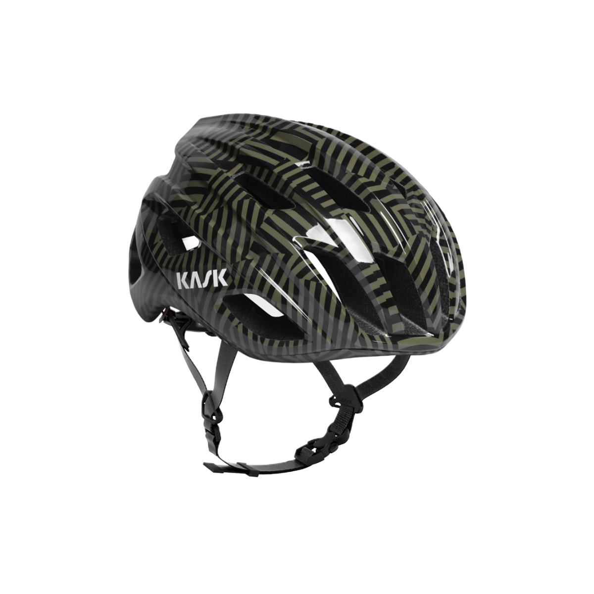 Headset Road KASK MOJITO CUBED CAMO Black/Green