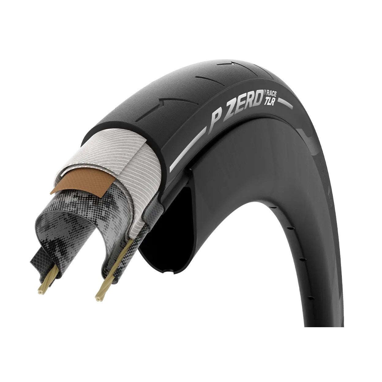 Pneumatika PIRELLI P ZERO RACE TLR 700c Tubeless Ready Gold