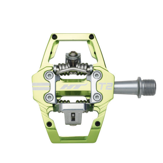 HT Components ENDURO T2 pedály Zelené