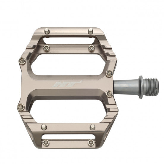 HT COMPONENTS AR09SX Ploché pedály šedé