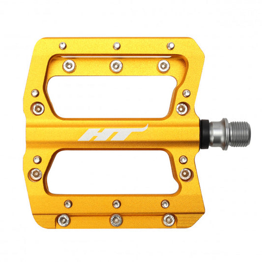 HT Components NANO AN14A Zlaté ploché pedály