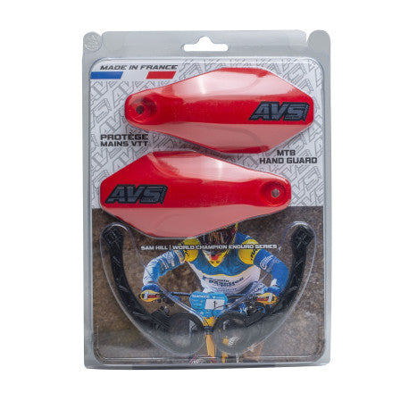 AVS BASIC Plastic Handguard Red