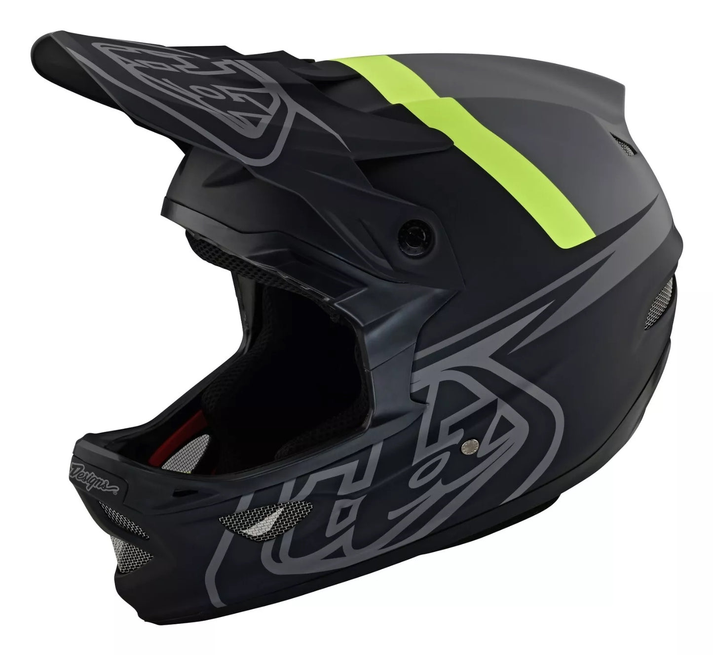 TROY LEE DESIGN D3 FIBERLITE MTB přilba šedá