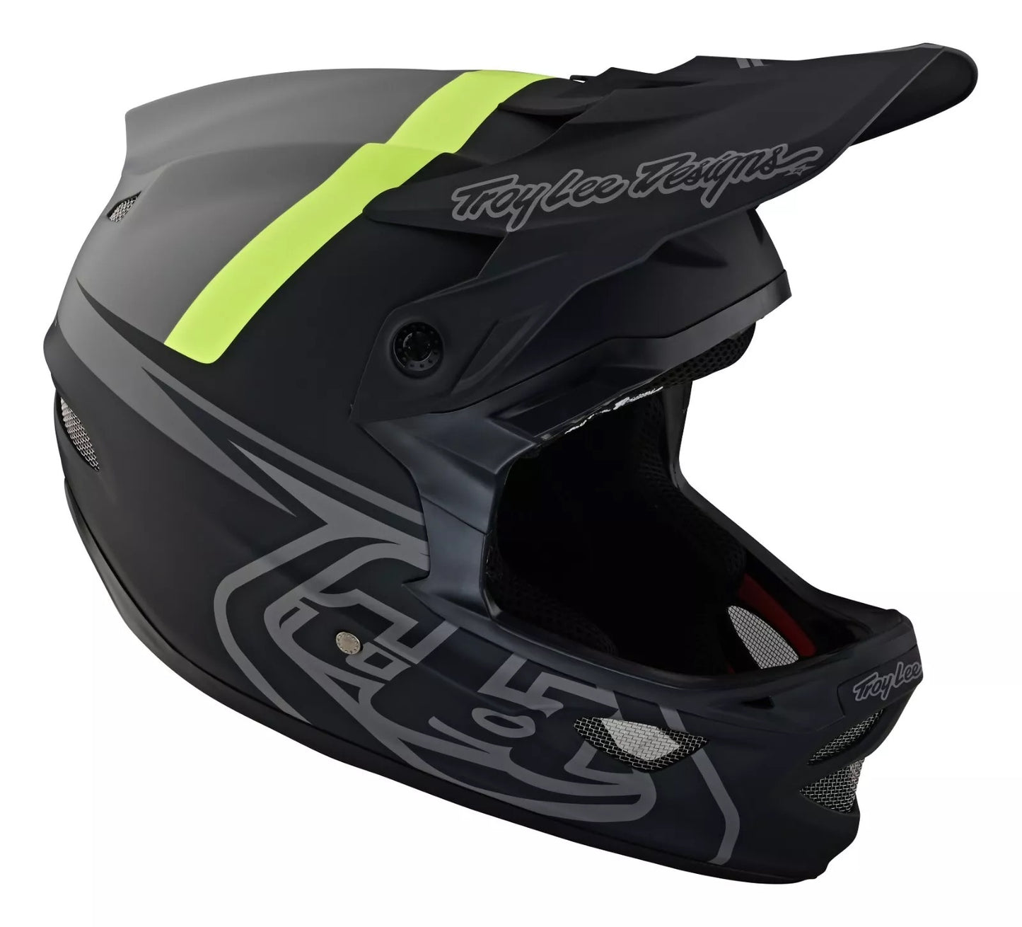 TROY LEE DESIGN D3 FIBERLITE MTB přilba šedá