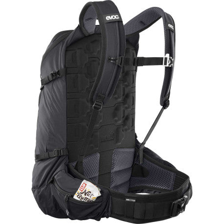 Batoh s hřbetní částí EVOC TRAIL PRO BLACKLINE 26 L Black