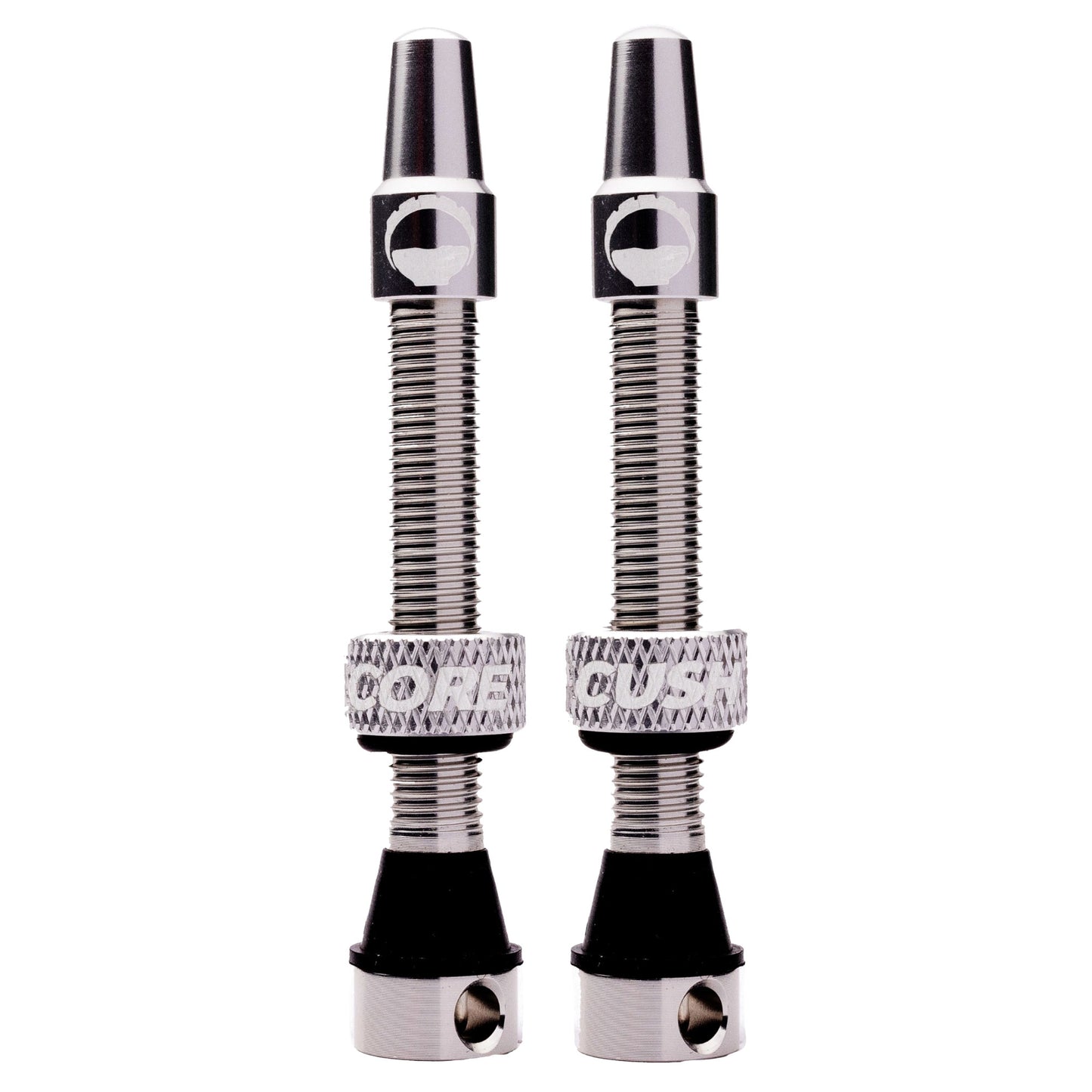 Pár bezdušových ventilků CUSHCORE 44 mm Silver