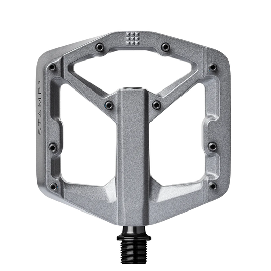 CRANKBROTHERS STAMP 3 malé ploché pedály šedé
