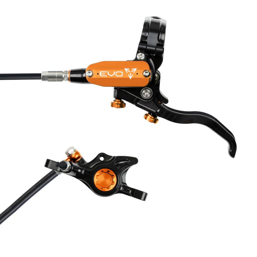 HOPE TECH 4 EVO X2 PM přední brzda černá/oranžová