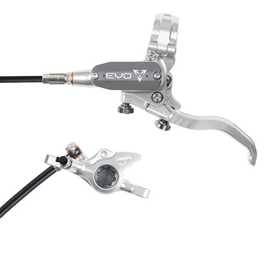 HOPE TECH 4 EVO X2 PM Silver/Smoke Přední brzda