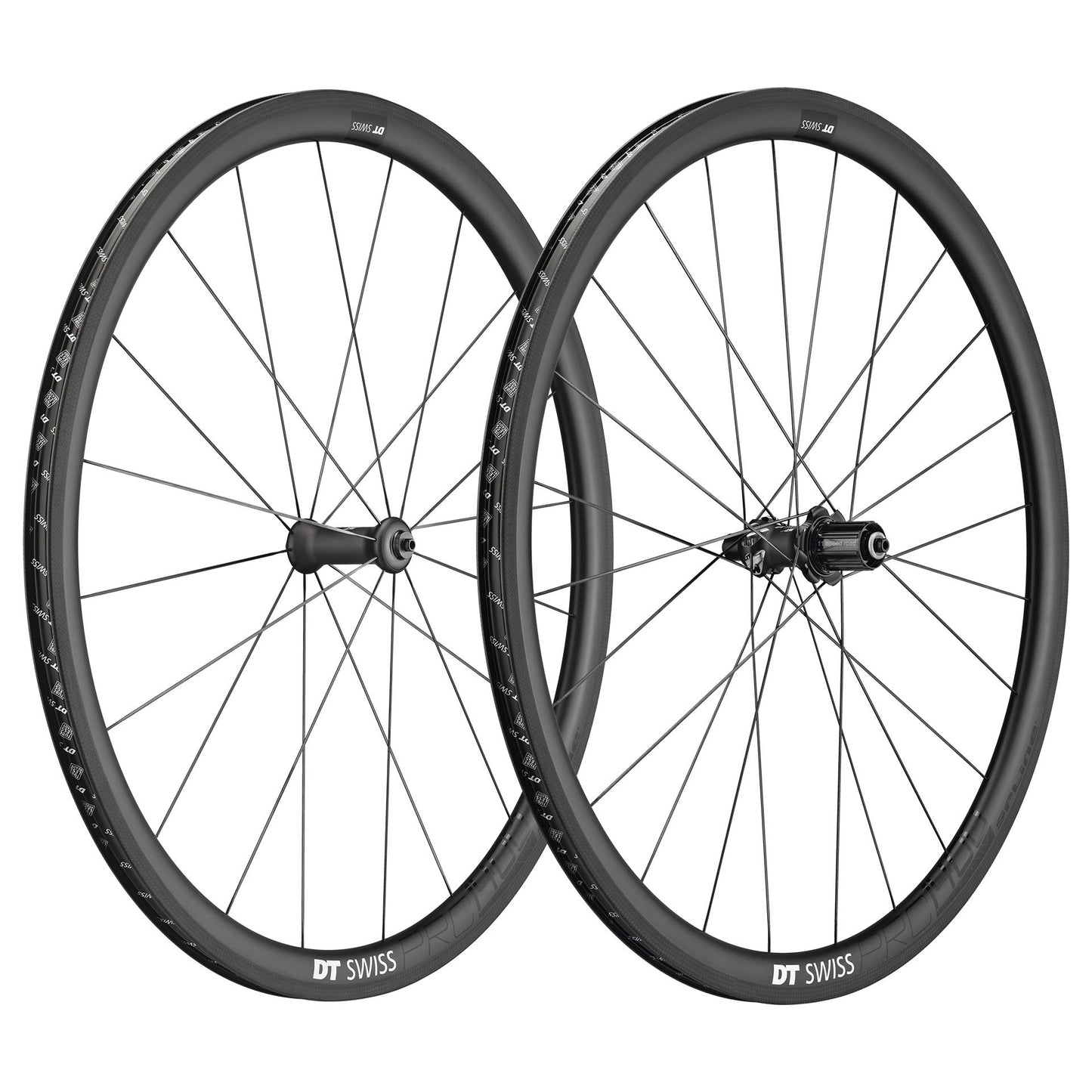 Pár kol DT SWISS PRC 1400 SPLINE 35 s pneumatikami