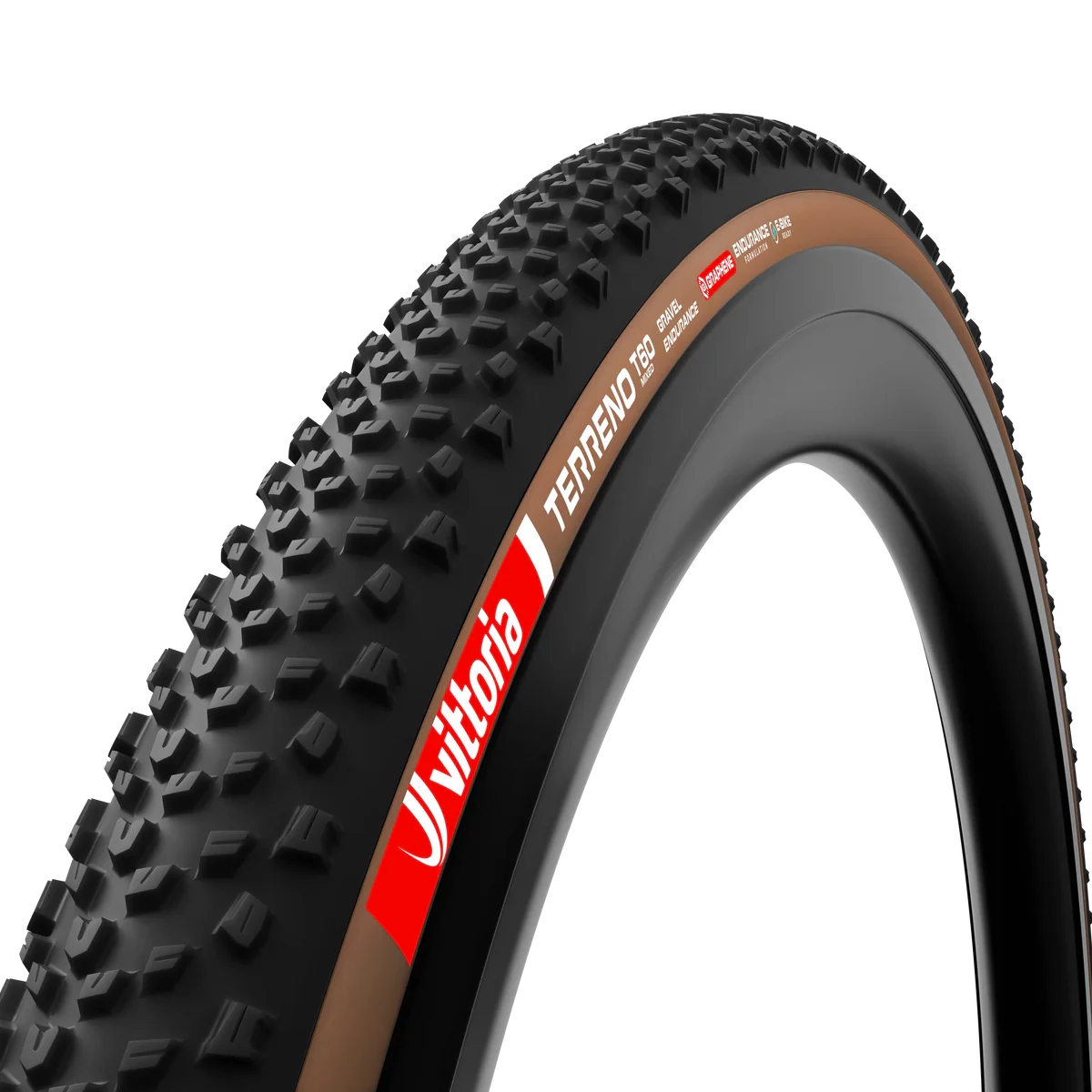 VITTORIA Terreno T60 Mixed 700x40c Gravel Endurance G2.0 Tubeless Ready Soft Beige Q2 2025 tire