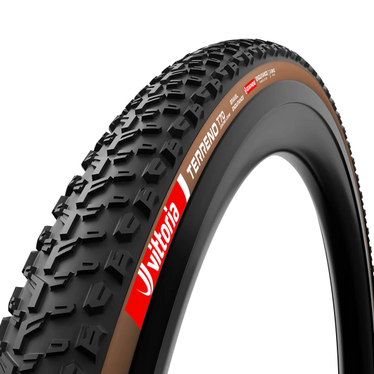 Pneumatika VITTORIA TERRENO T70 COARSE LOOSE 700x40c Gravel Endurance Tubeless Ready Soft Brown