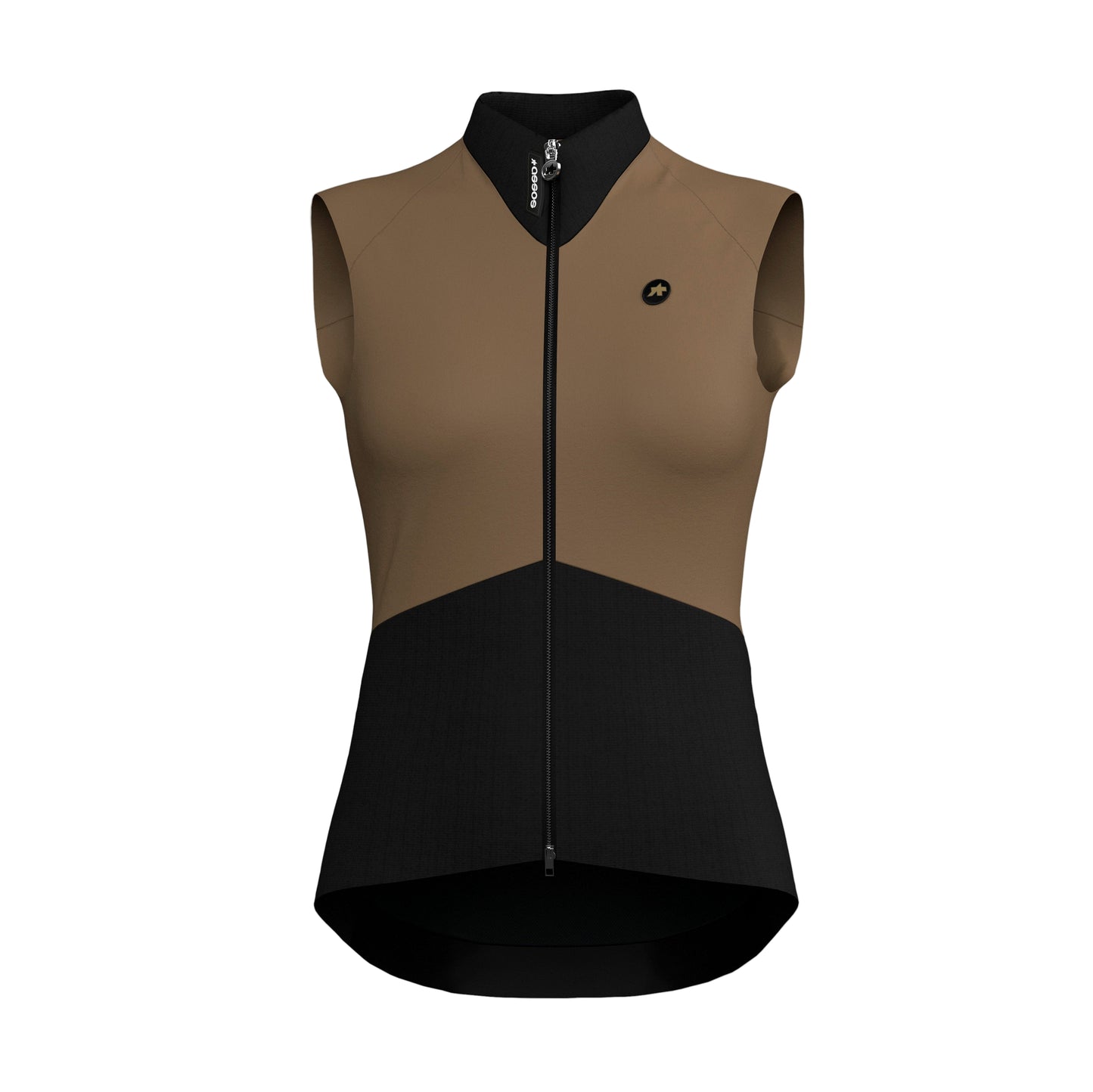 ASSOS UMA GTV S11 Dámská bunda bez rukávů Terra Sand
