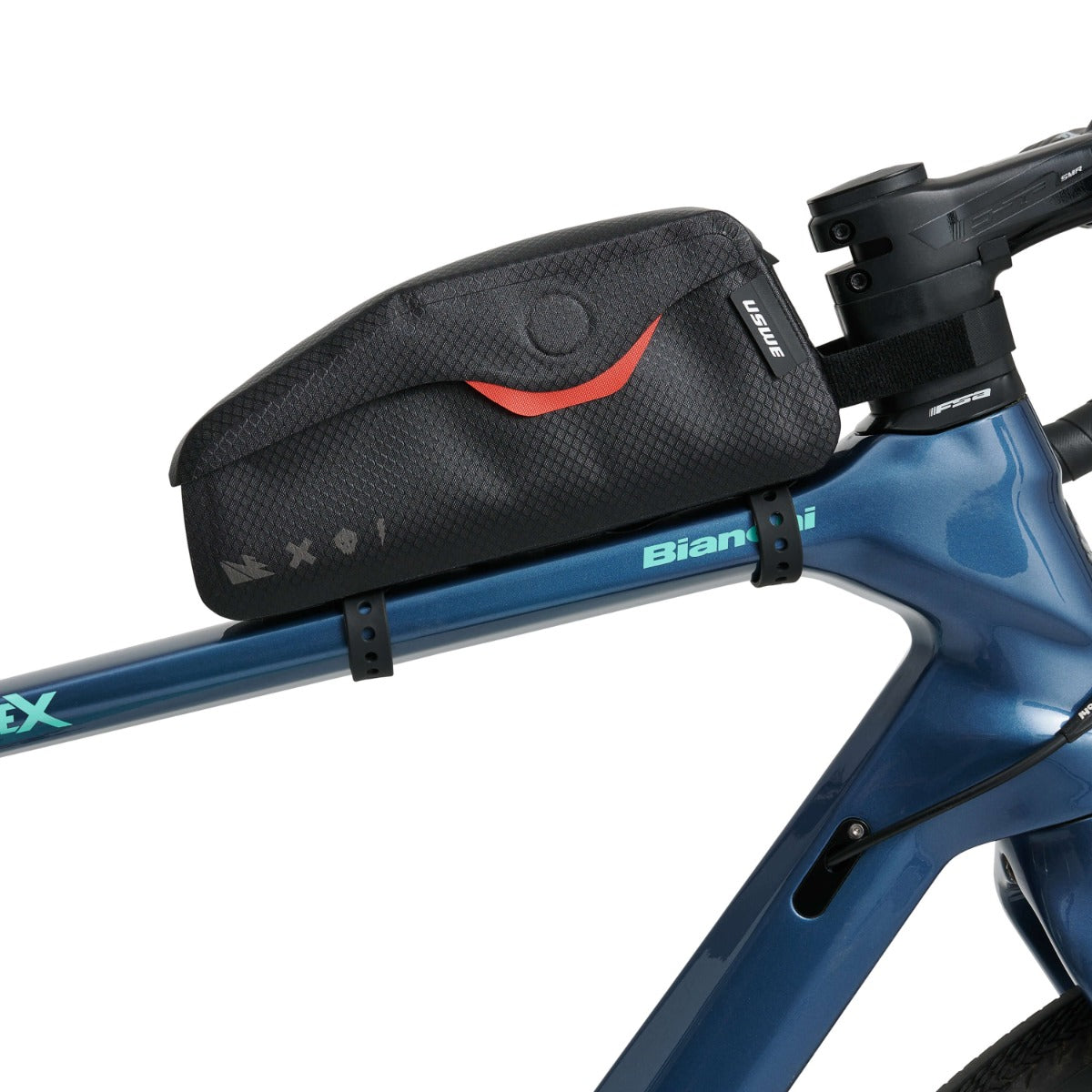 USWE TOP TUBE MAGNETIC 1,2 l rámová taška černá