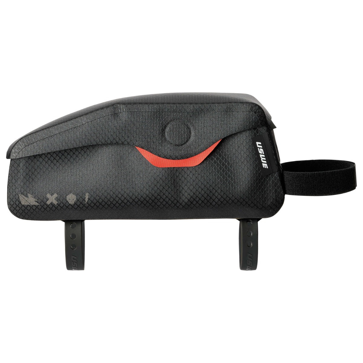 USWE TOP TUBE MAGNETIC 1,2 l rámová taška černá