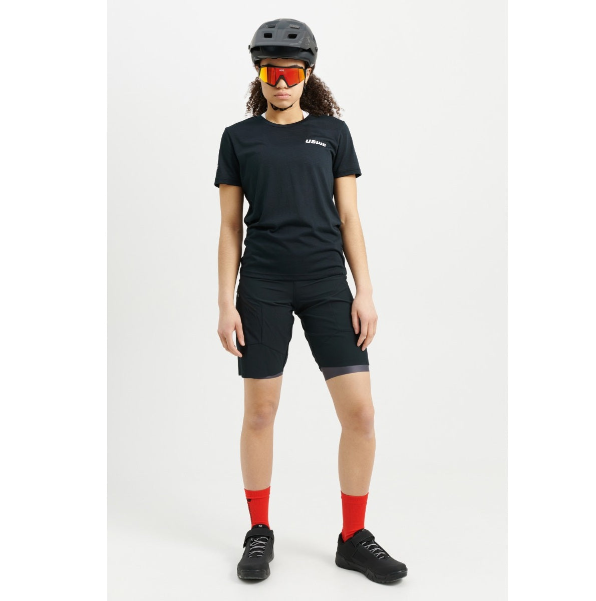 Dámské MTB kraťasy USWE HYBRID Black