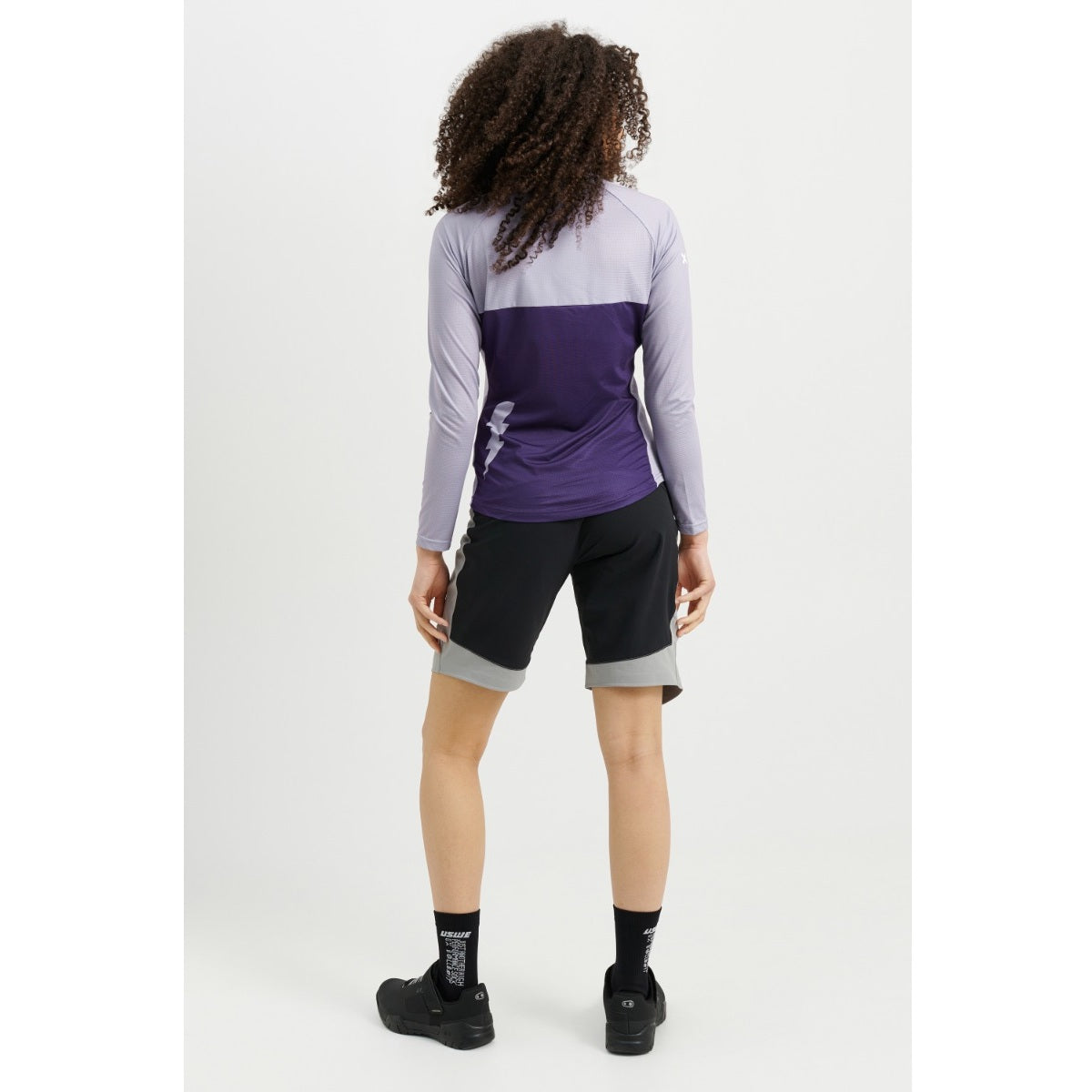 Dámský MTB dres s dlouhým rukávem USWE BERG Lavender