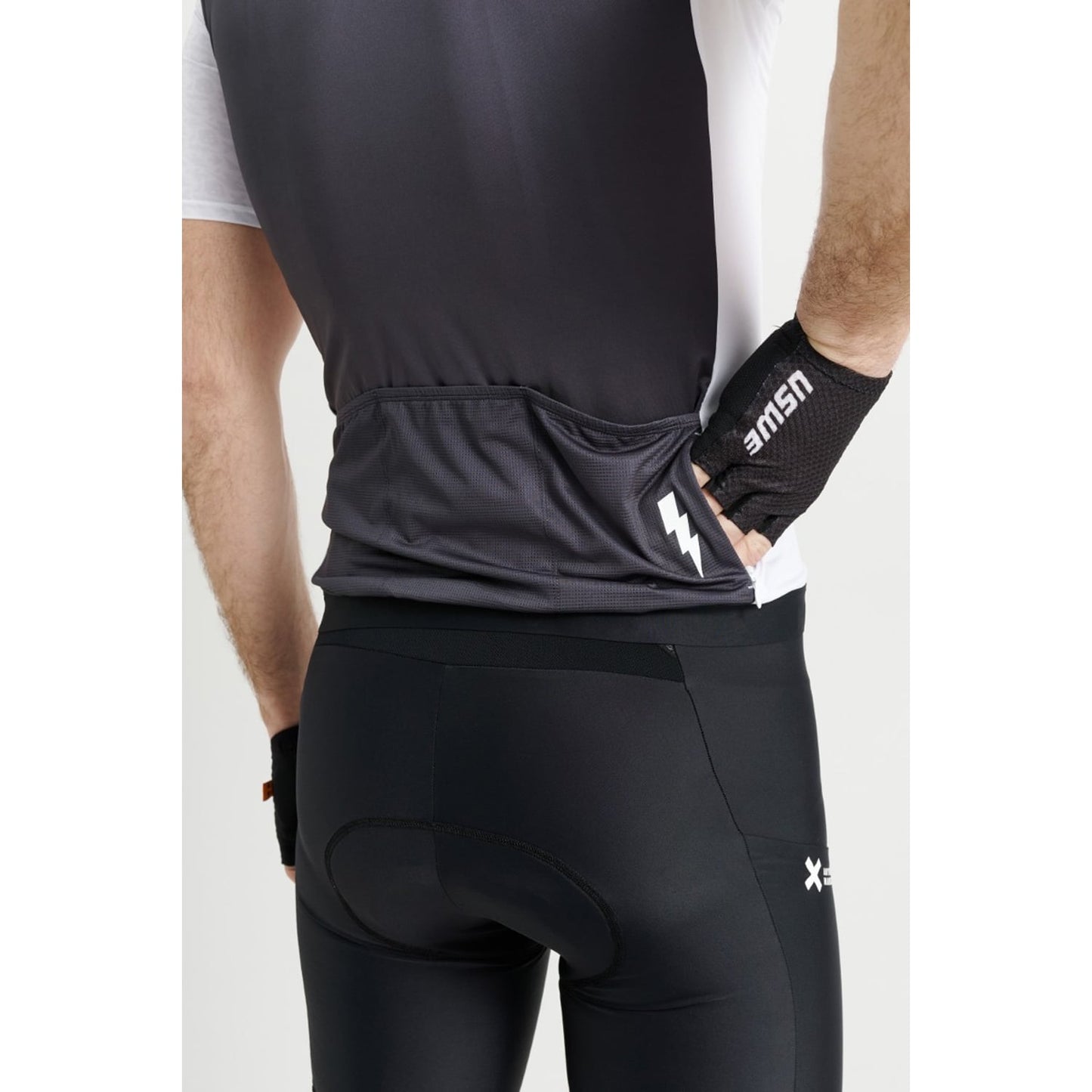 USWE GRUS GRAVEL Dres s krátkým rukávem White
