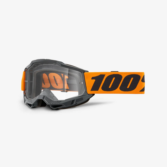 ACCURI 2 100% maska Grey/Orange Clear Screen