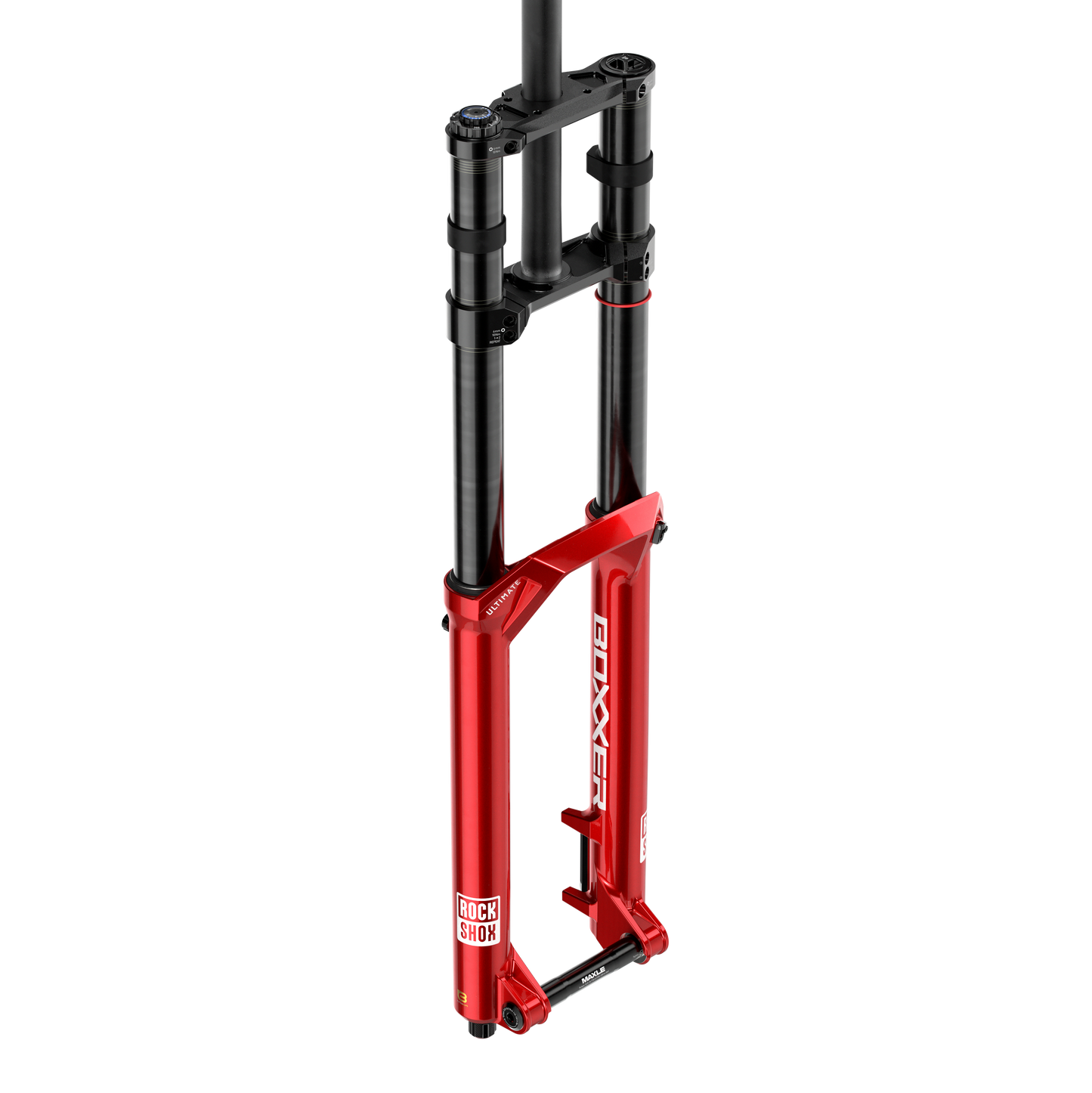 ROCKSHOX BOXXER ULTIMATE CHARGER 3.2 RC2 27.5' Fork Axle 20x110mm Boost Red