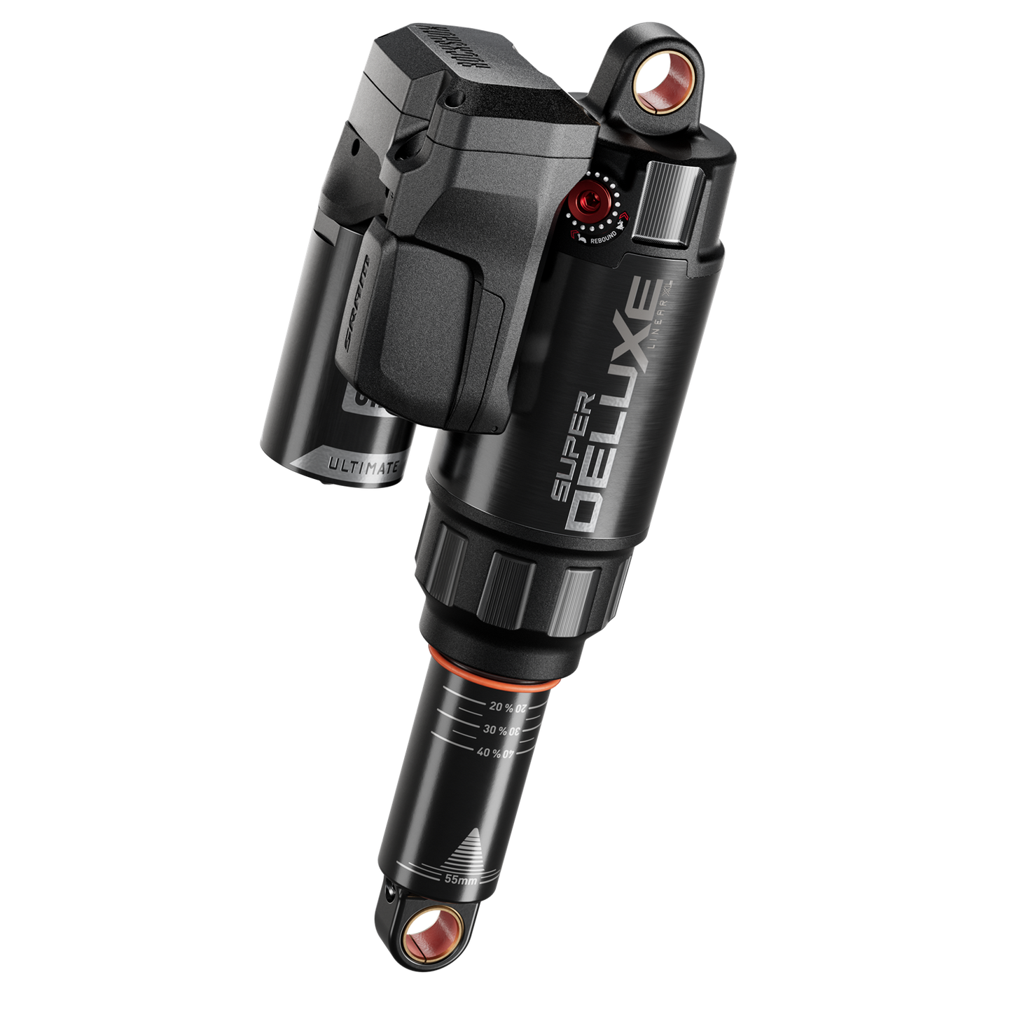 RS Super Deluxe Ultimate Flight Attendant - (210x55) LinearXLAir, TokenLoc3,Reb55/Comp34,Mid4-Lock6,HydrBottomStd Nb 90deg(8x36,Battery,USB-C Charger)-D1 YetiSB140 2020+