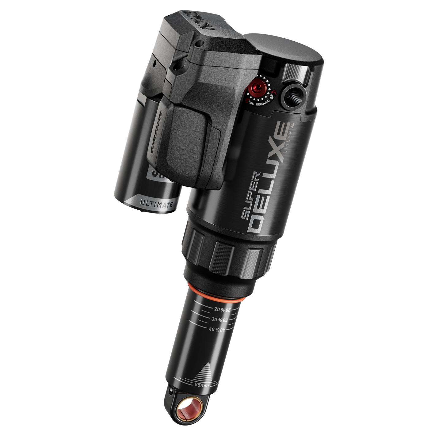 RS Super Deluxe Ultimate Flight Attendant - (205x60) LinearXLAir, TokenLoc5, Reb55/Comp34, Mid4-Lock6,HydB/O Ttrun Nb90deg(Battery,USB-C Charger)-D1 SBCEnduro2020+