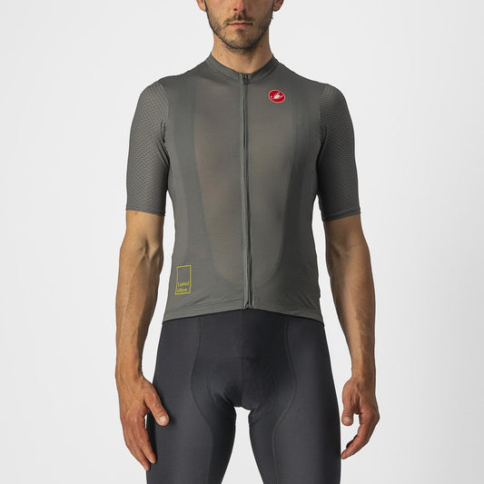 CASTELLI BREATHE ATTACK Short Sleeve Jersey Grey Green